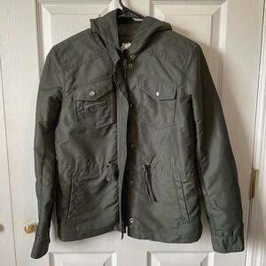 J Crew jacket. Green. Size 0